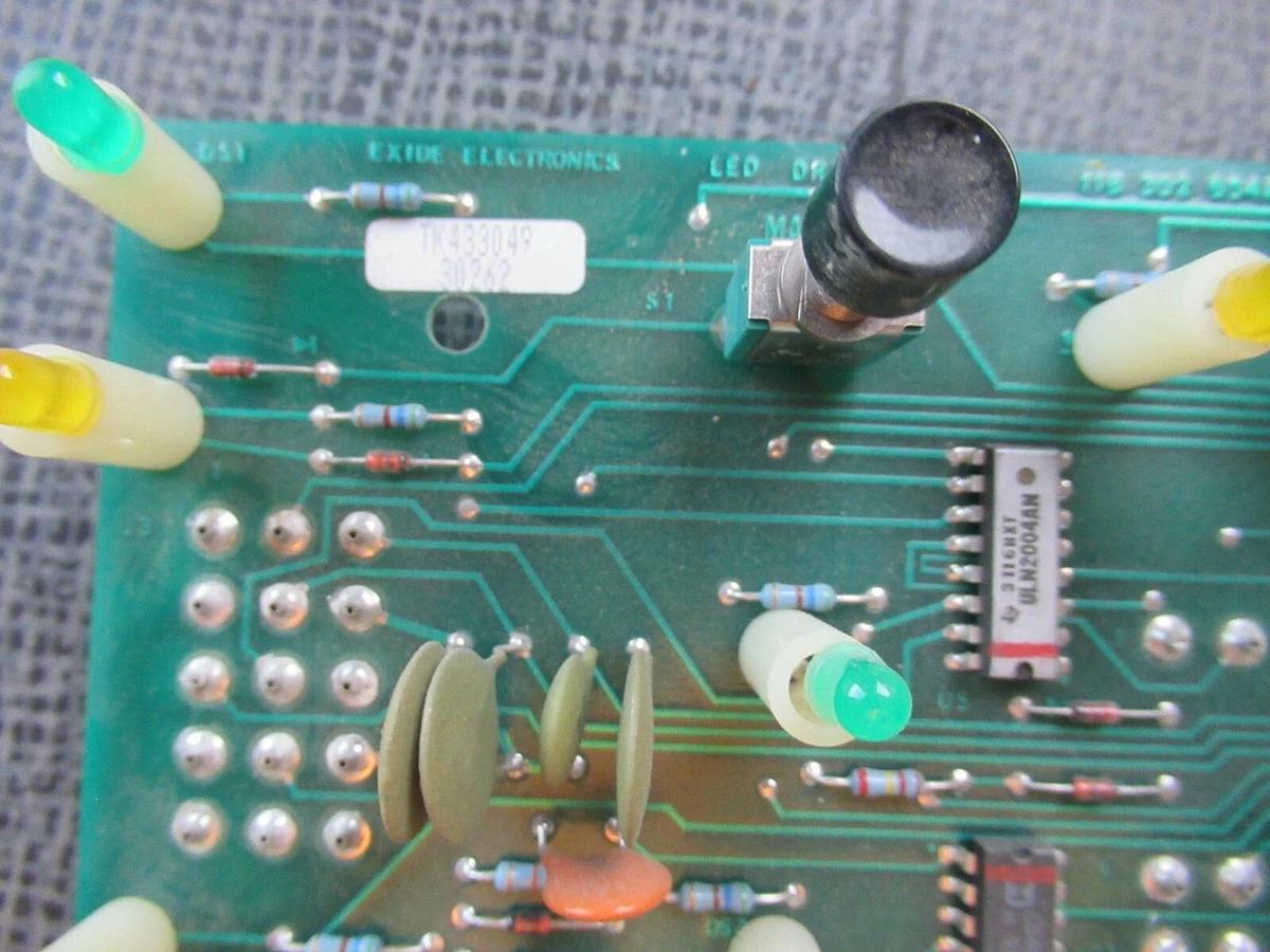 Used EXIDE ELECTRONICS CIRCUIT BOARD 101072384 REV D **WARRANTY INCLUDED**