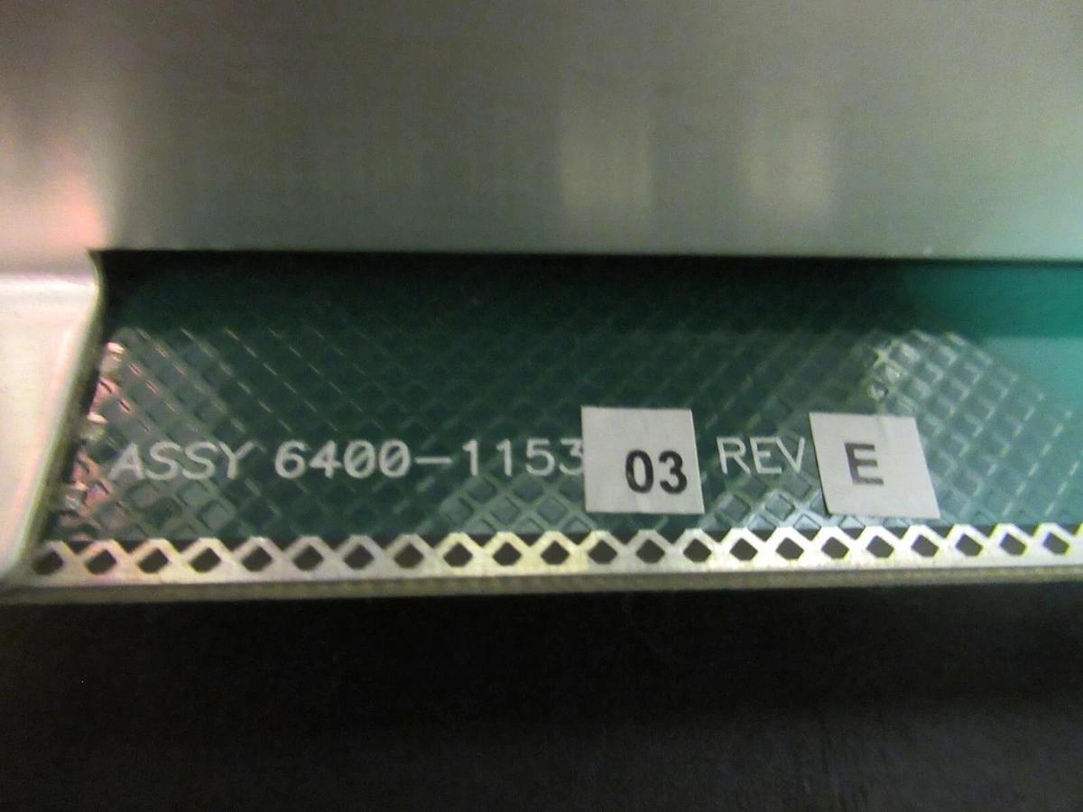 Used TRANE CHILLER CONTROL MODULE X13651064-04 REV. D ASSY: 6400-1153-03 REV. E