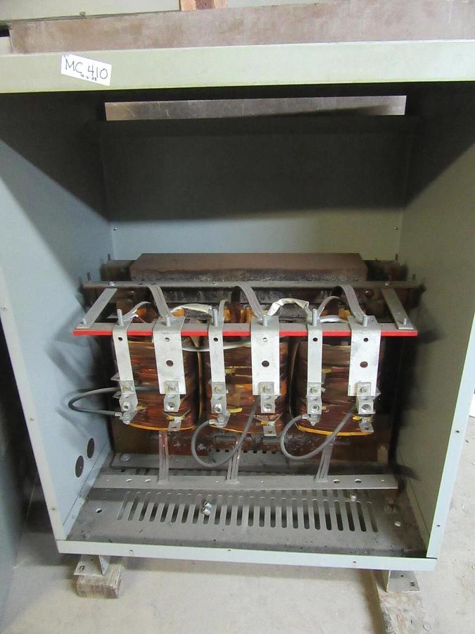 Used GE TRANSFORMER 9T23B4008G22 93 KVA 3-PHASE PRI: 460 VOLT SEC: 460/266 VOLT