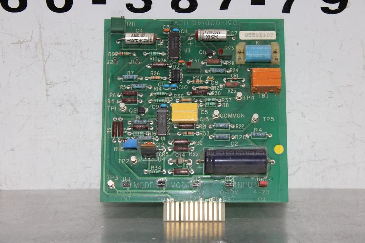 Used YORK VARIABLE SPEED DRIVE STARTER CARD 031-00814C REV. E **WARRANTY INCLUDED**