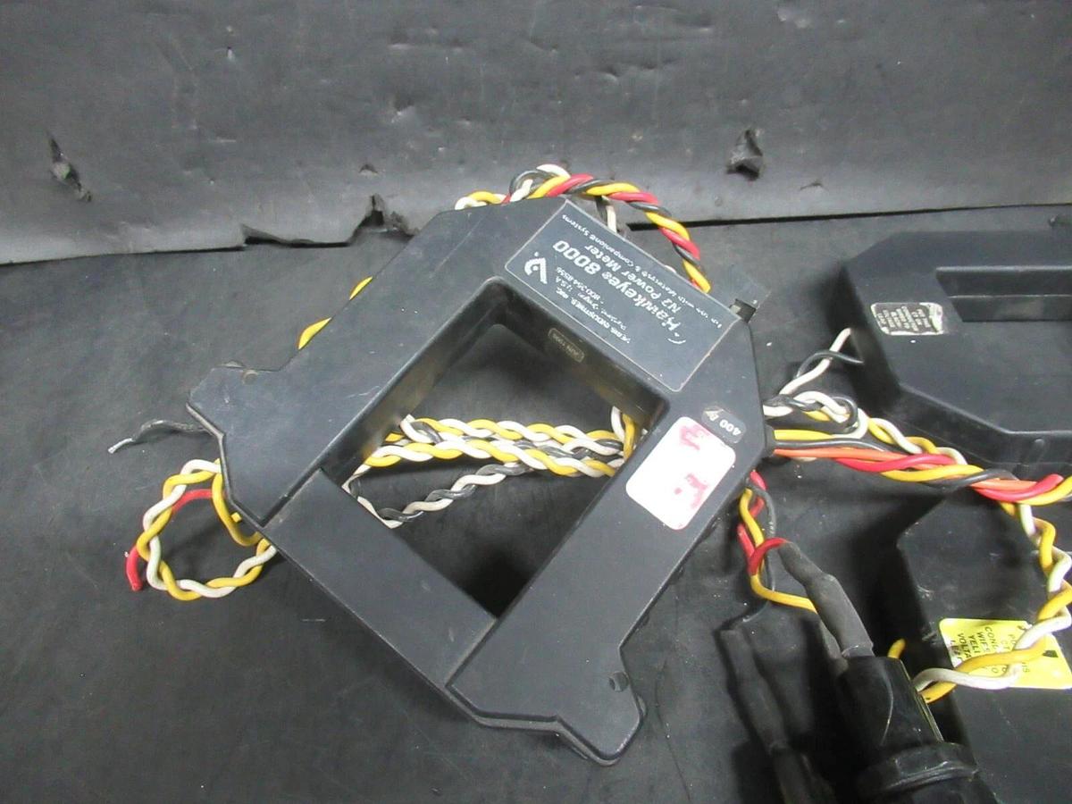 Used VERIS HAWKEYE 8000 N2 POWER METER 208-480 VAC 100 mA RS-485-N2