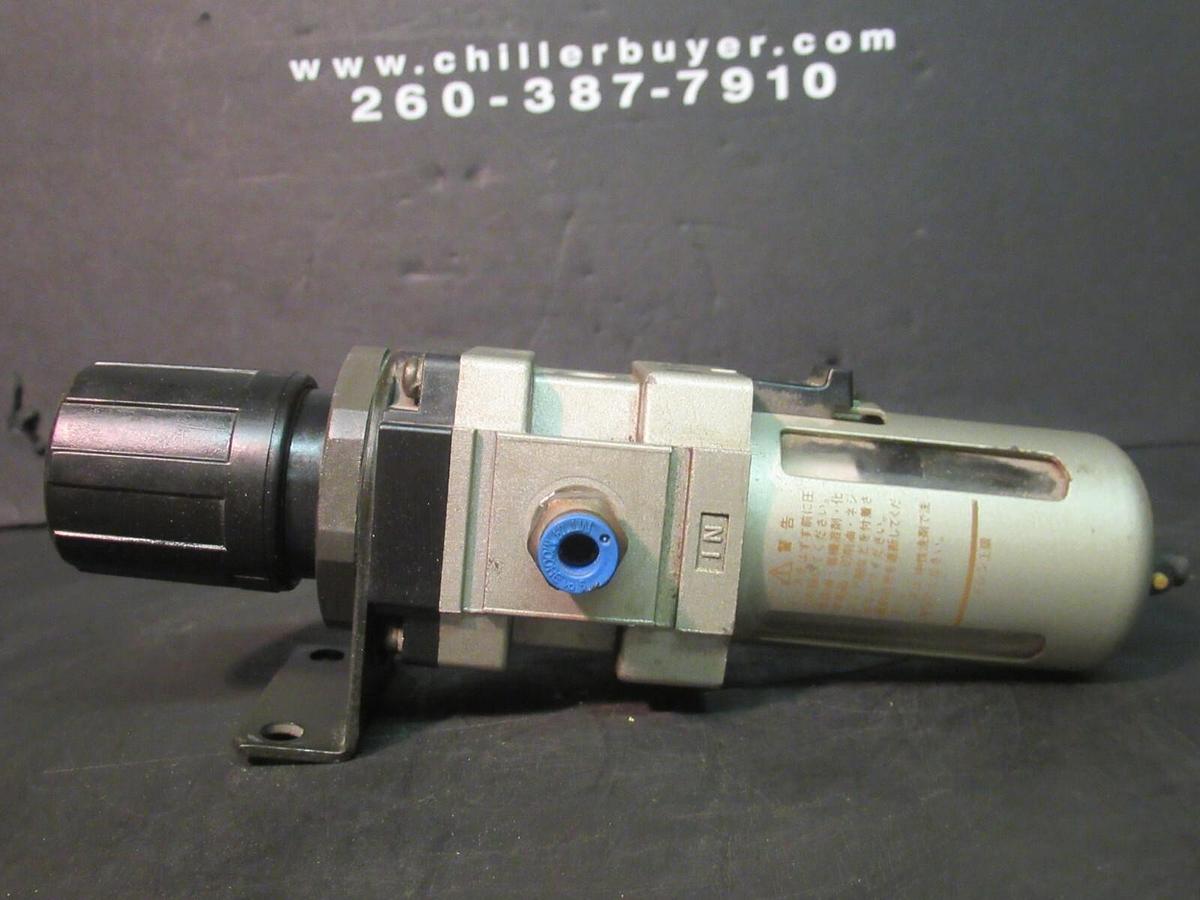 Used SMC AIR REGULATOR / FILTER AW3000-02B 0.05-0.85 MPA **WARRANTY INCLUDED**