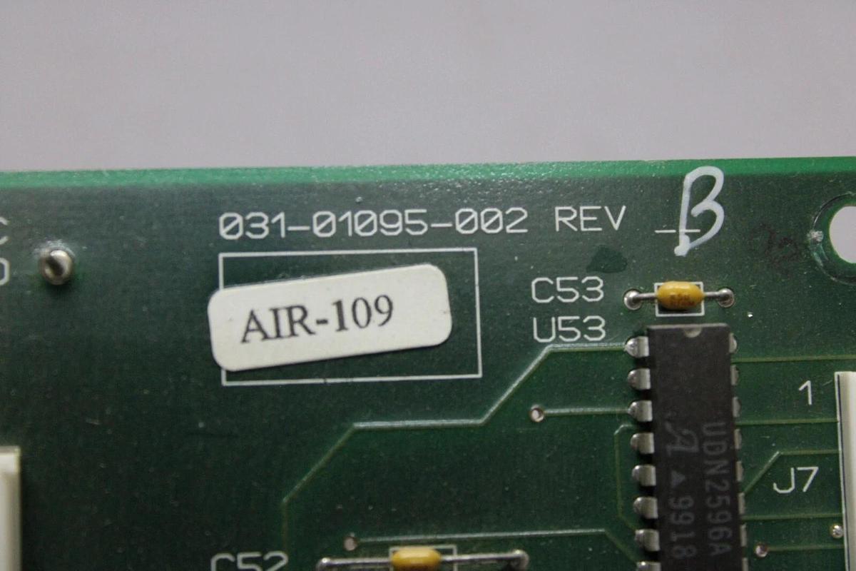 Used YORK HVAC PROCESSING CIRCUIT BOARD 031-01095-002 REV. B **WARRANTY INCLUDED**