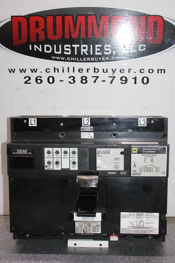 Used SQUARE D MCC DISCONNECT SWITCH HU200-4MC5 MODEL 5