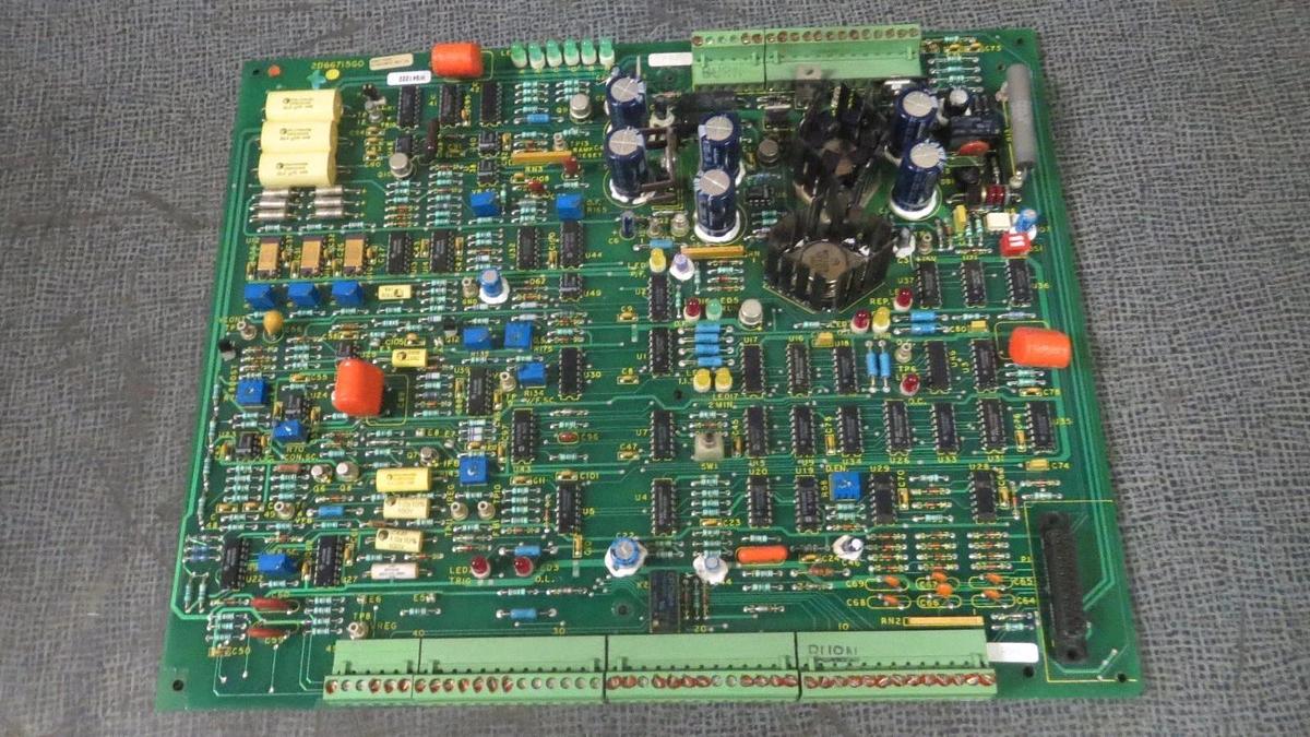 Used WESTINGHOUSE CIRCUIT CONTROL BOARD MODEL: 2D66715G01 **WARRANTY**