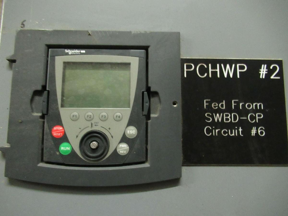 Used SQUARE D E-FLEX ALTIVAR VARIABLE SPEED DRIVE ATV61HD11N4 EFDKG4VY 460V 3-PHASE