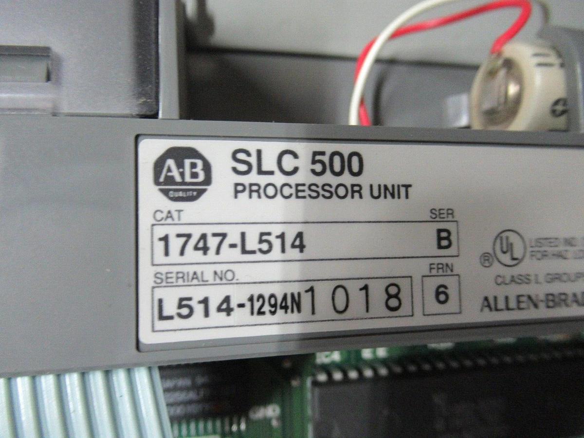 ALLEN BRADLEY SLC-500 PROCESSING UNIT 1747-L514 SER. B *NEW SURPLUS*