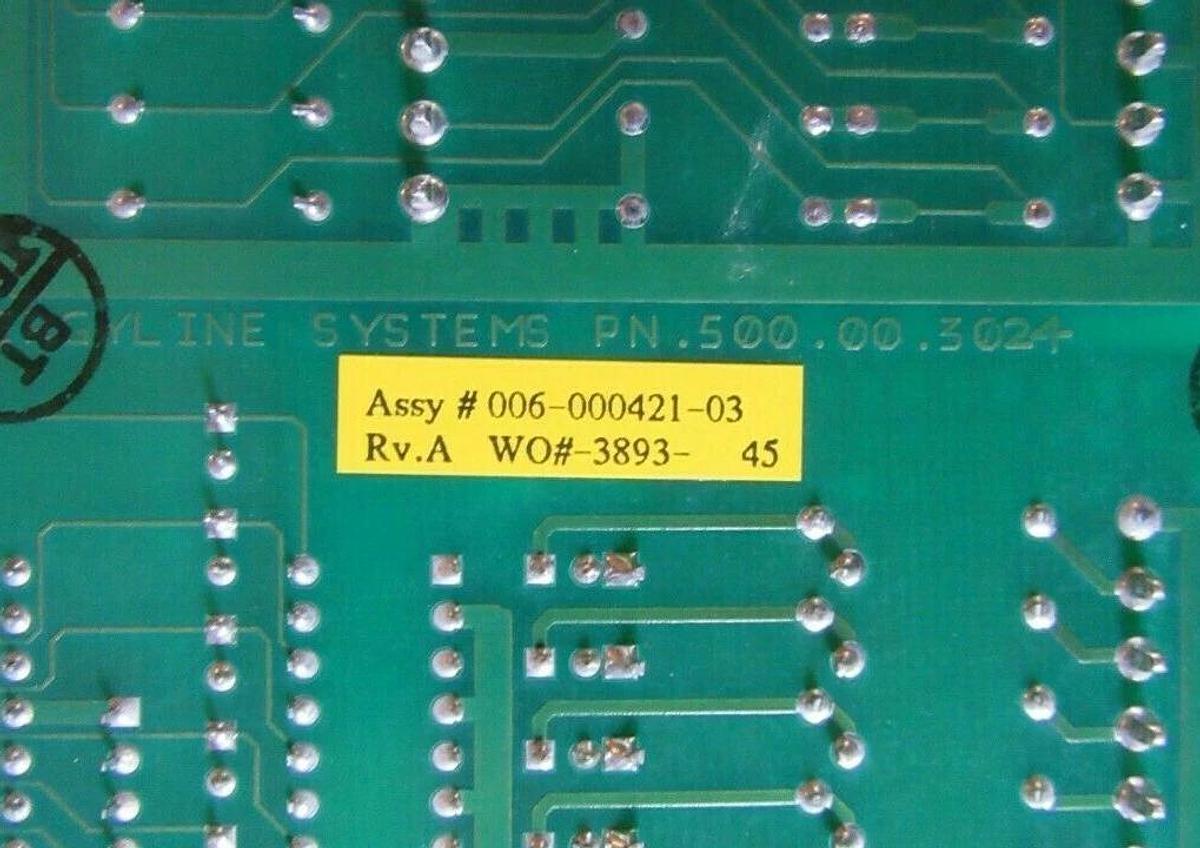 Used MCQUAY 24 CH ANALOG / DIGITAL INPUT CIRCUIT BOARD 658160B-03 CHILLER ADI-03