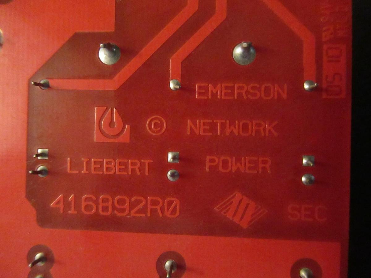 Used LIEBERT FUSE CIRCUIT BOARD 416892R0 / 416891G1 REV 2 **WARRANTY INCLUDED**