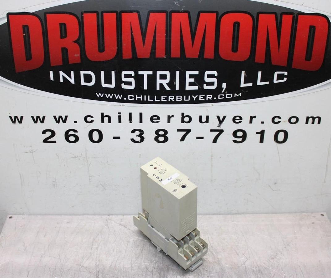 Used MTI TIME DELAY RELAY 0.1 SECOND TO 10 HOUR CSM-K47 24-240 VDC *WARRANTY*