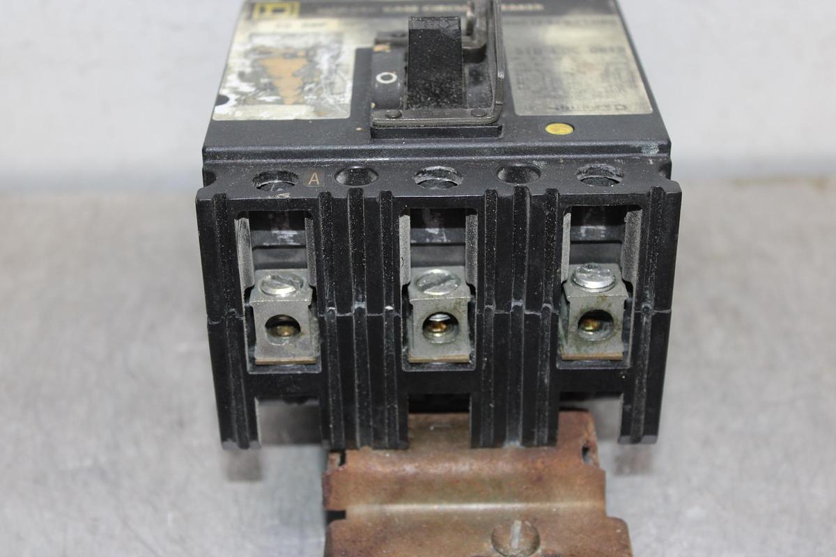 Used SQUARE D I-LINE POWERPACT CIRCUIT BREAKER HDA36060 60 AMP 600 VAC 3-POLE
