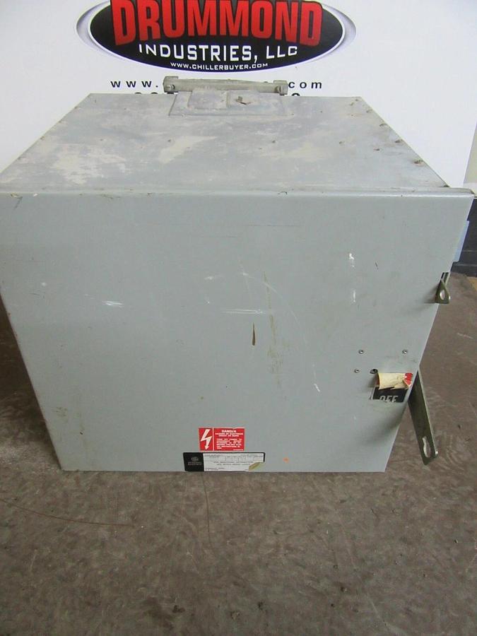 Used GE FUSIBLE BUS/BUSS PLUG AC1465RG 400 AMP 600 VOLT 4-WIRE 3-PHASE FLEX-A-PLUG