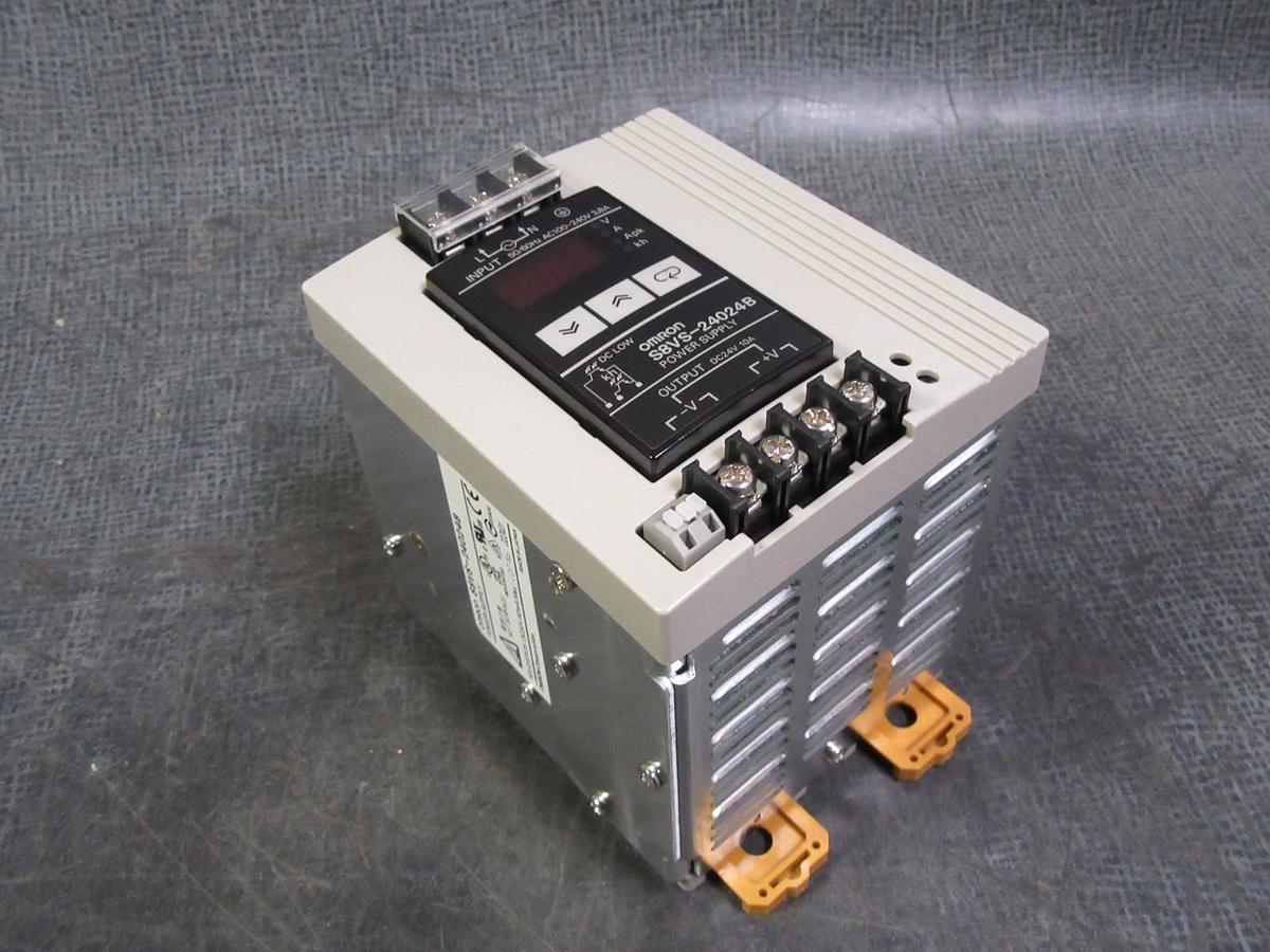 Used OMRON POWER SUPPLY 100-240V / 3.8 AMP -- 24 VDC / 10 AMP MODEL: S8VS-24024B
