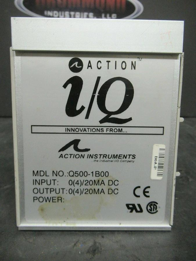 ACTION INSTRUMENTS Q500 ONE CHANNEL LOOP POWERED CURRENT ISOLATOR Q500-1B00