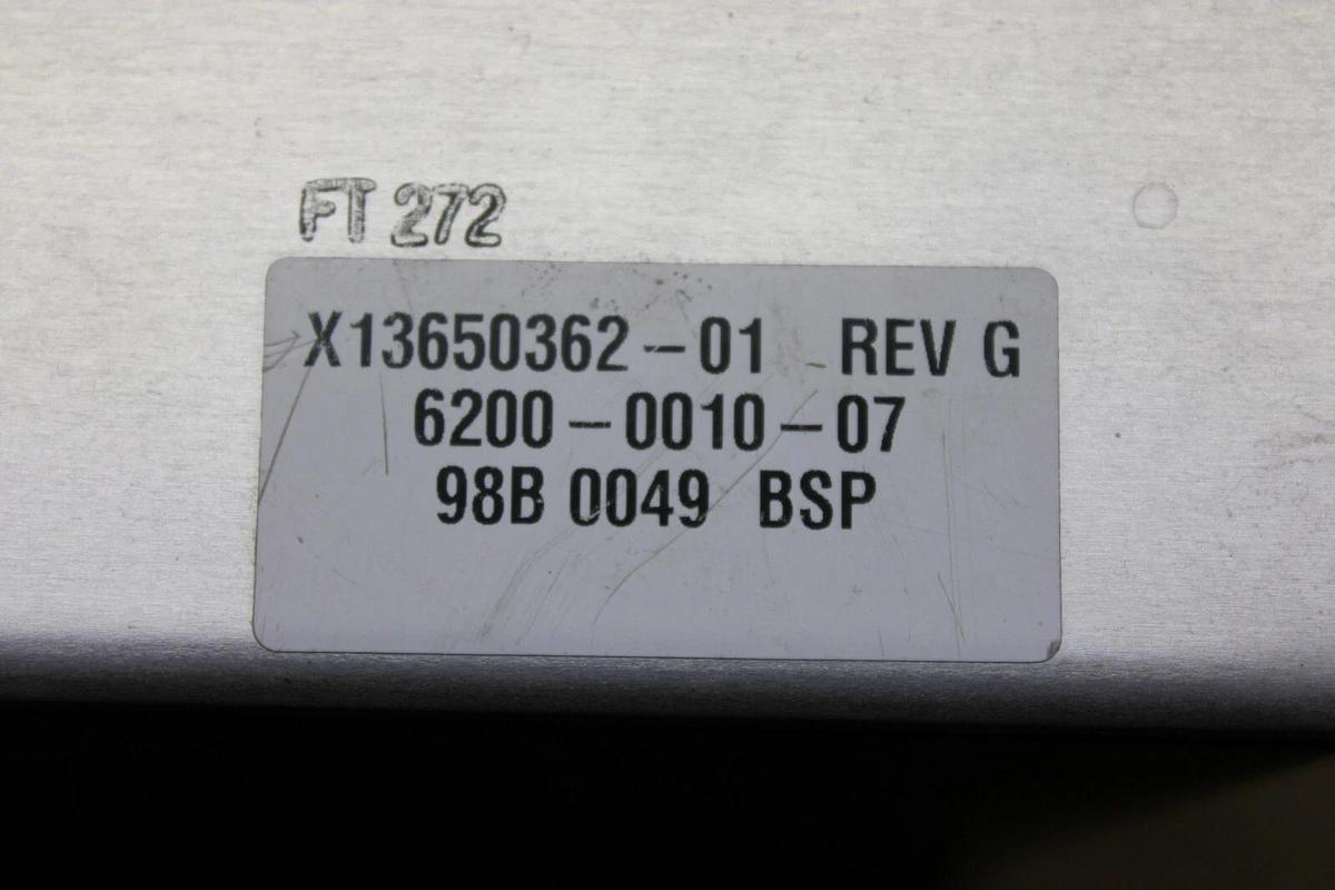 Used TRANE ADAPTIVE CHILLER CONTROL MODULE X13650362-01 REV. G W/ X13650361-02 REV. G