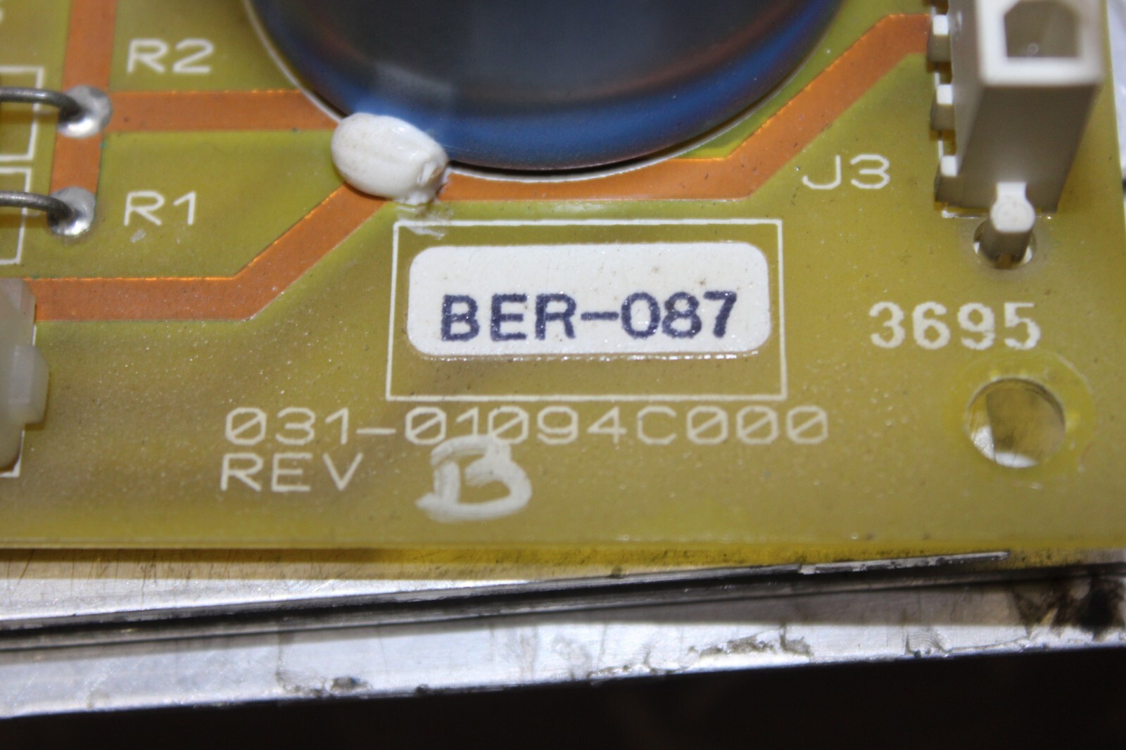 Used YORK HVAC CHILLER CONTROL CARD CIRCUIT BOARD 031-01094C000 REV. B *WARRANTY*