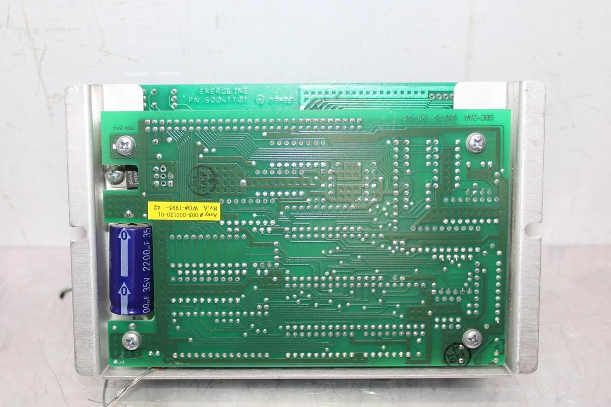 Used ENERGYLINE CIRCUIT BOARD 120-P 005-000120-01 REV. A 500.1101 **WARRANTY**