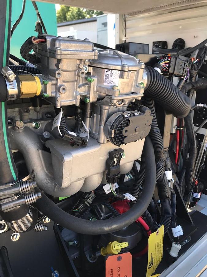 POLAR POWER 27 KW DC GENERATOR 2.5 NAT GAS PROPANE 40-60V 0 HRS NEW SURPLUS