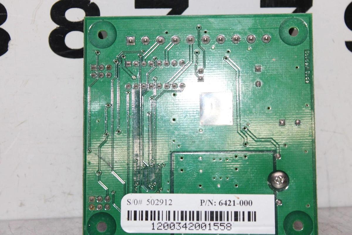 Used MCQUAY BECS CIRCUIT BOARD 6421-000 P0041-02 **WARRANTY INCLUDED**