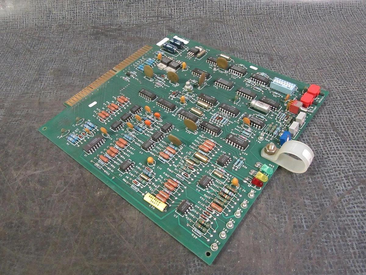 Used EXIDE DCVI CONTROL CARD CIRCUIT BOARD 101072371 REV C A13A2 MKU-2 118302383 C