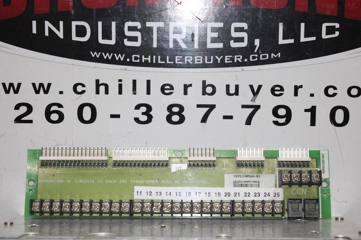 Used CARRIER HVAC TERMINAL CIRCUIT BOARD CEPL130566-01 CEBD430566-03A 48HG500382