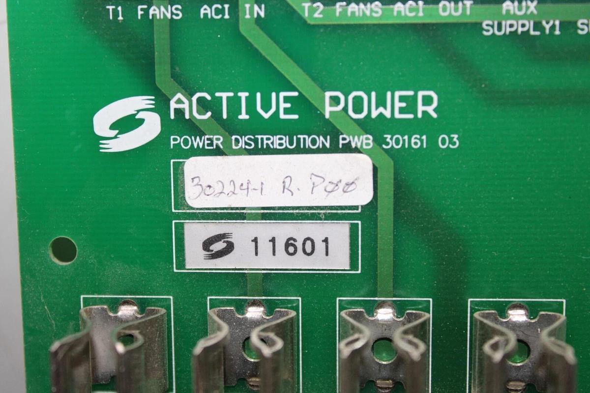 Used ACTIVE POWER POWER DISTRIBUTION PWB CIRCUIT BOARD 30161-03 30224-1 REV. P00
