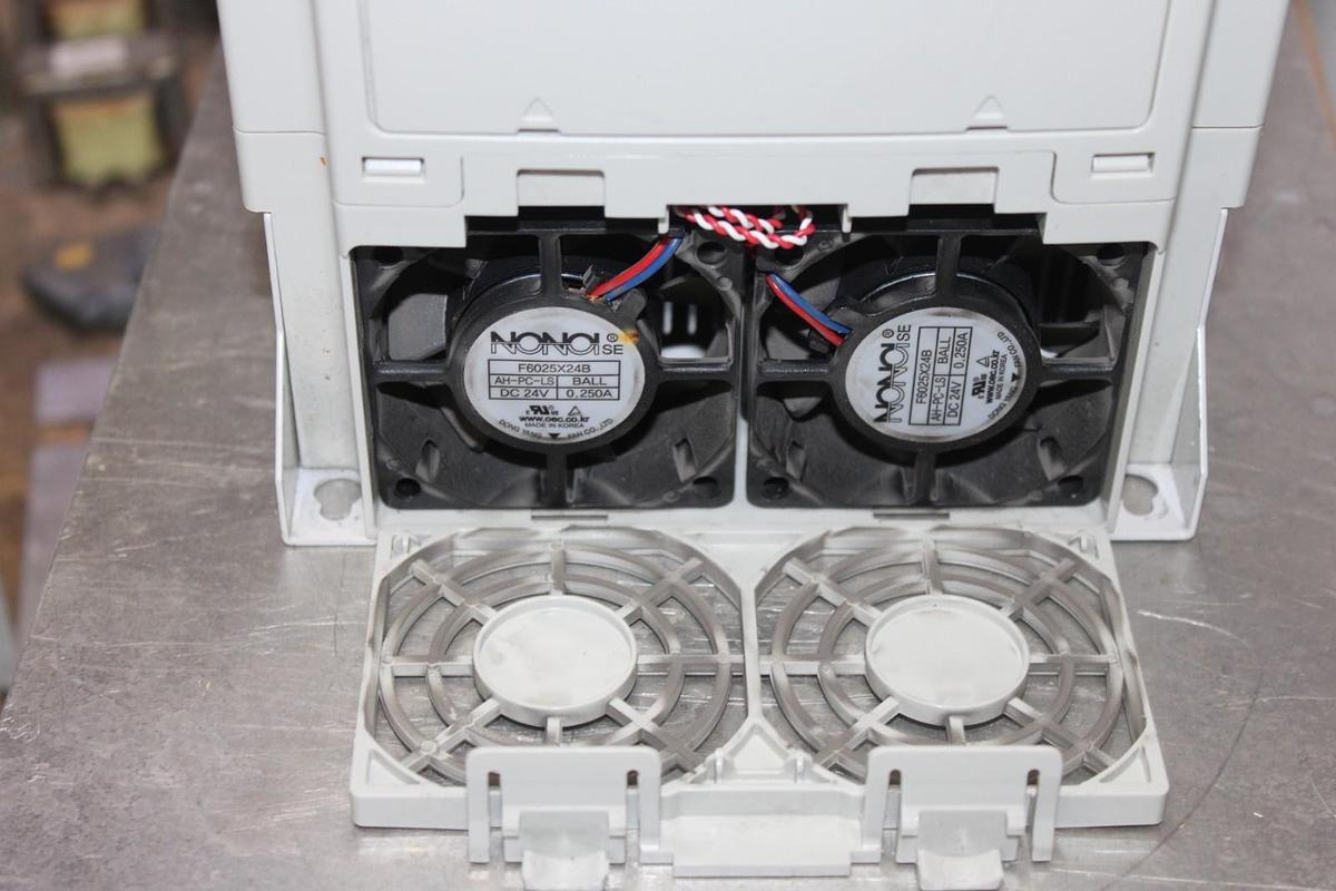 Used LS ELECTRIC VARIABLE SPEED DRIVE LSLV0075H100-4COFN(PLUS) 480V 17.5A 3-PHASE