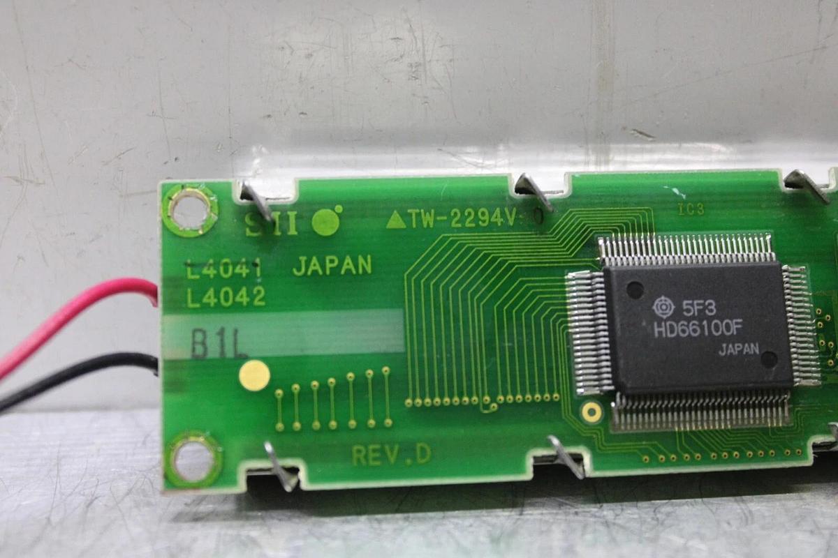 Used SII DISPLAY CIRCUIT BOARD TW-2294V REV. D L4042 L4041 **WARRANTY INCLUDED**