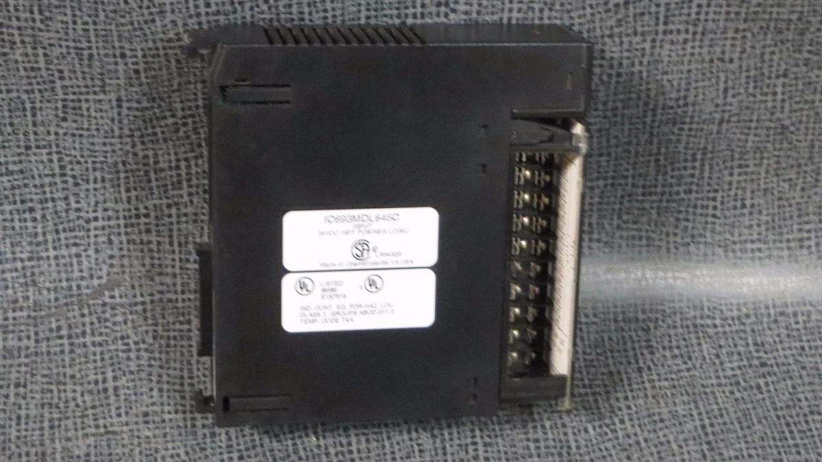 Used GE FANUC IC693MDL645C INPUT MODULE 24 VDC **WARRANTY INCLUDED**