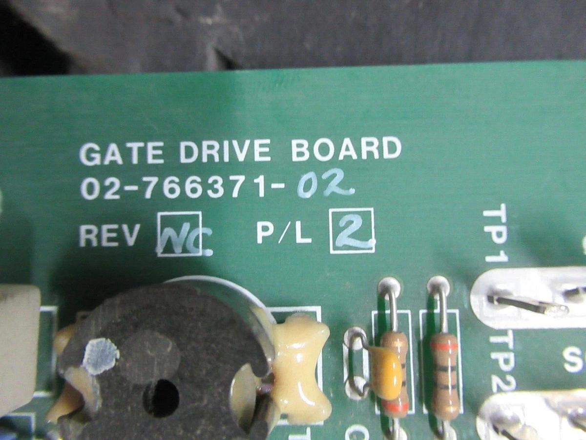 Used LIEBERT GATE DRIVE BOARD 02-766371-02 REV. NC 12-766371-02 REV. 1 **WARRANTY**