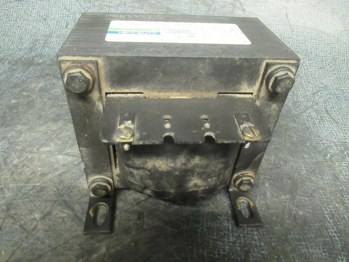 Used GENERAL SIGNAL HEVI-DUTY TRANSFORMER T750 750VA PRI: 480V SEC: 120V