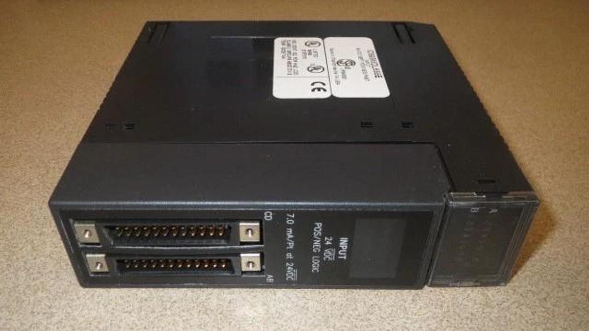Used GE FANUC 90-30-- INPUT POS/NEG, 24 VDC-- IC693MDL655E **WARRANTY INCLUDED**
