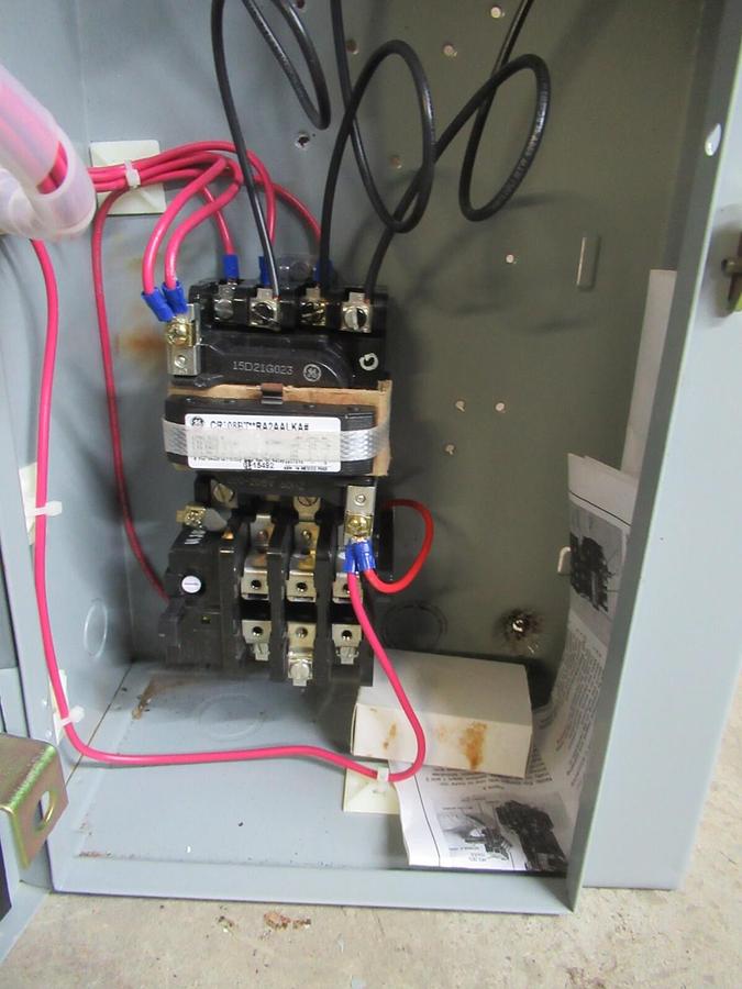 NEW SURPLUS GE 300 LINE CONTROL TYPE 1 ENCL. W/ SIZE 0 CR308BT**RA2AALKA#