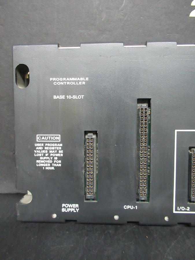 Used GE FANUC 10 SLOT BASE EMI ENHANCED EXTENSTION IC693CHS391K **WARRANTY**