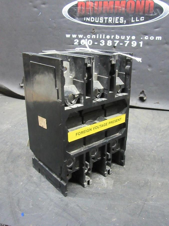 Used CUTLER HAMMER CIRCUIT BREAKER FS360015A 15 AMP 600 VAC 3-POLE **WARRANTY**