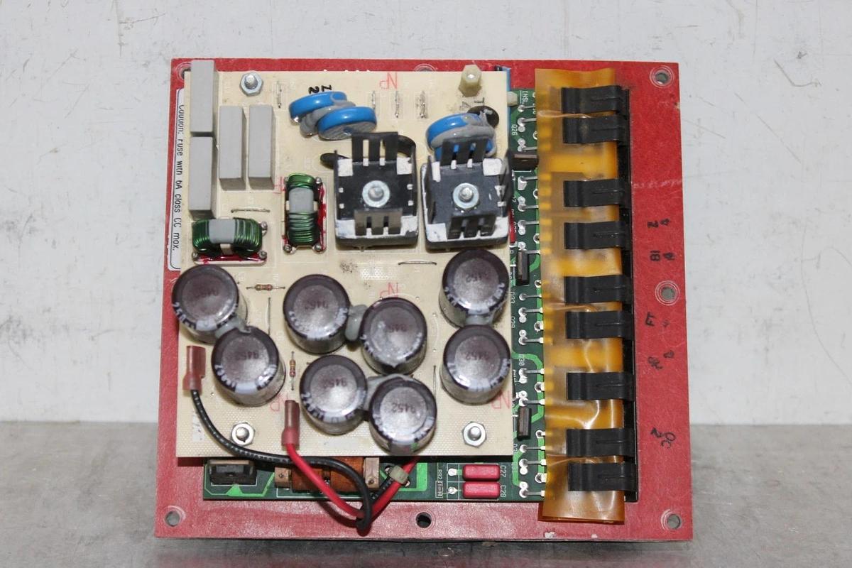 Used D.A.C. TRANE POWER SUPPLY RECTIFIER BOARD 280501 X13170220-02 460 VAC 2.5 AMP