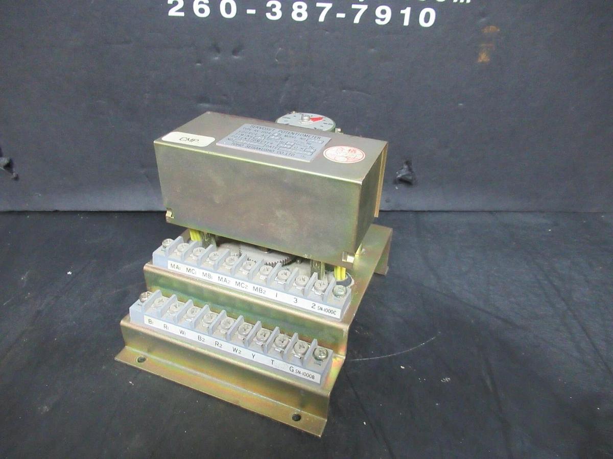 Used TOHO SEISAKUSHO SERVOSET POTENTIOMETER RX-1004-2S MODEL: 102 24 VAC **WARRANTY**