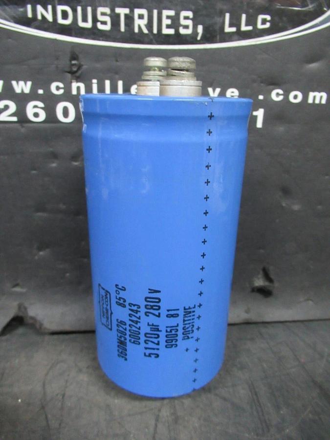 Used NIPPON CHEMI-CON CAPACITOR 36DM5026 60024243 5120 uF 280 VOLT **WARRANTY**