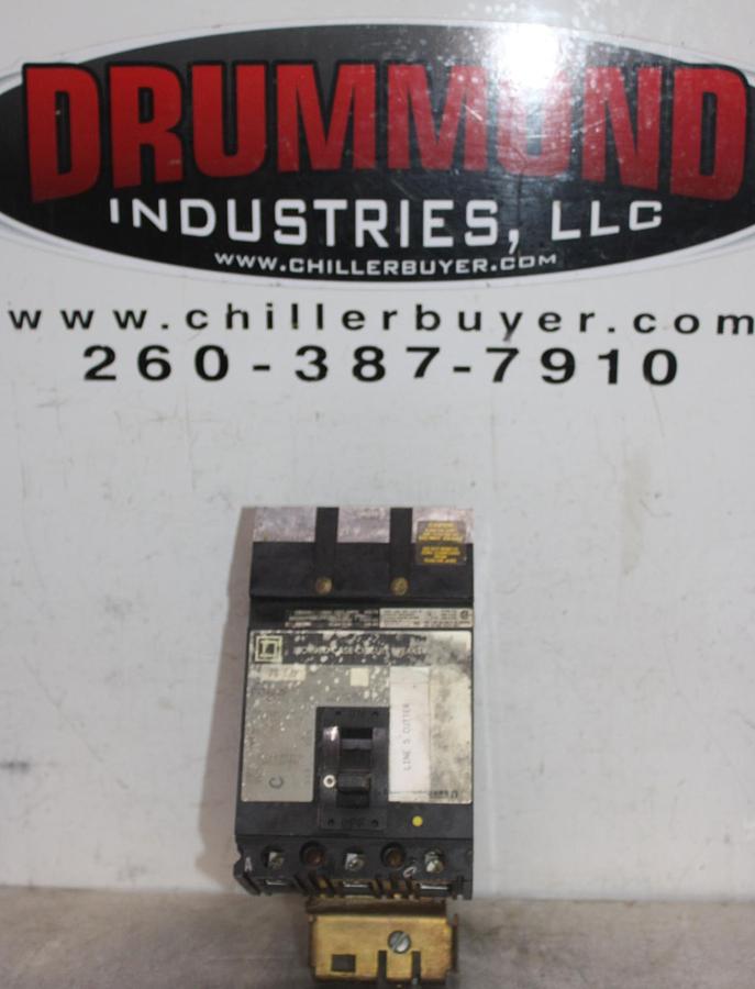 Used SQUARE D I-LINE CIRCUIT BREAKER NC361200 1200 AMP 600 VAC 3-POLE