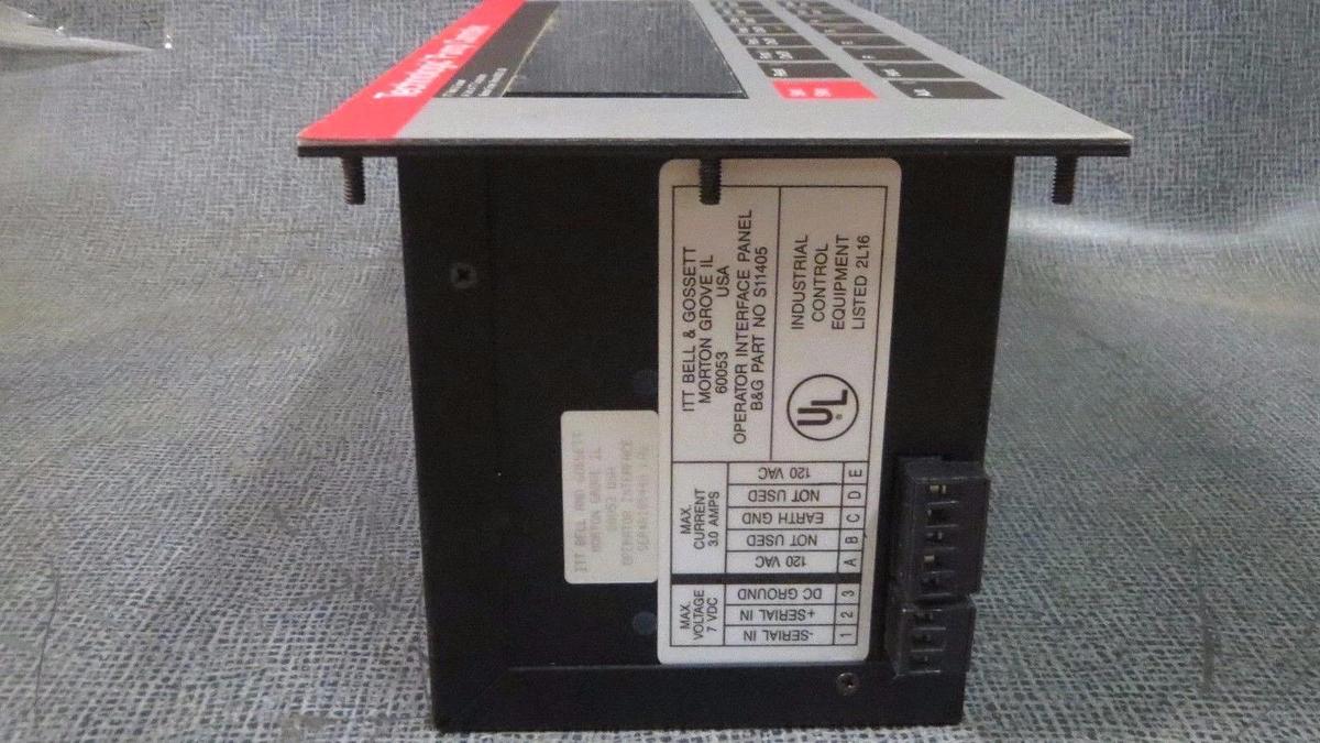 Used ITT BELL & GOSSETT TECHNOLOGIC PUMP CONTROL / INTERFACE # S11405