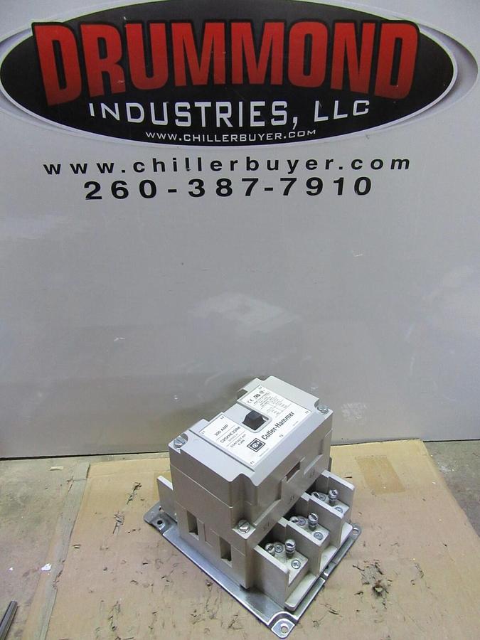 Used CUTLER HAMMER CONTACTOR C25KNE3300 300 AMP 600 VAC 3-PHASE COIL: 110/120 V