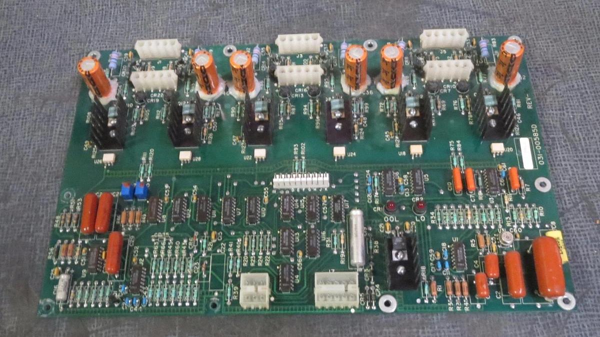 Used YORK CHILLER CIRCUIT BOARD MODEL/REVISION: 031-00585D004 REV K **WARRANTY**