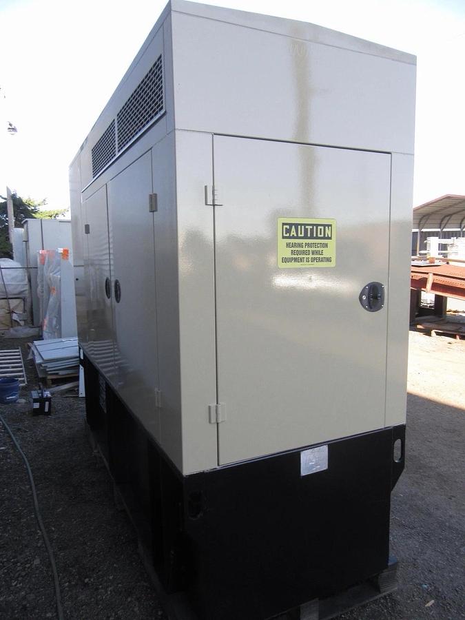 Used 60 KW DIESEL GENERATOR KATOLIGHT 120/240V RE-CONNECTABLE SOUND ENCLOSED 788 HRS