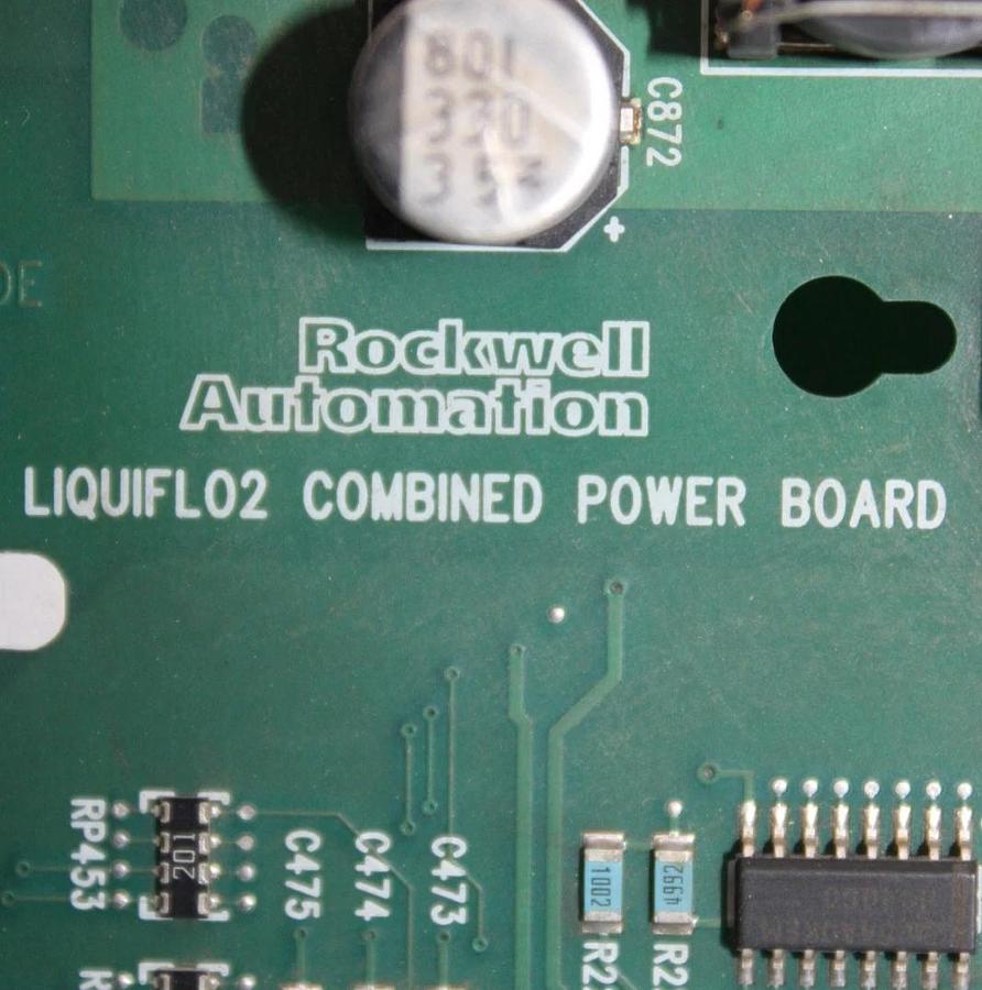 Used ROCKWELL AUTOMATION LIQUIFLO2 COMBINED POWER BOARD 4000510232 397191-B02