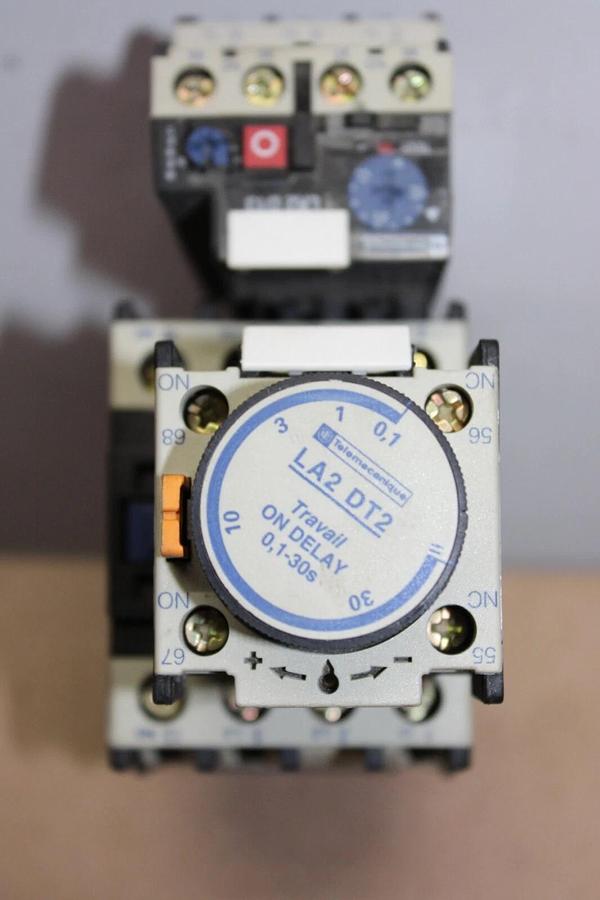 Used TELEMECANIQUE STARTER LC1-D25-10 600 VAC 40 AMP 20 HP 3-PHASE *WARRANTY*