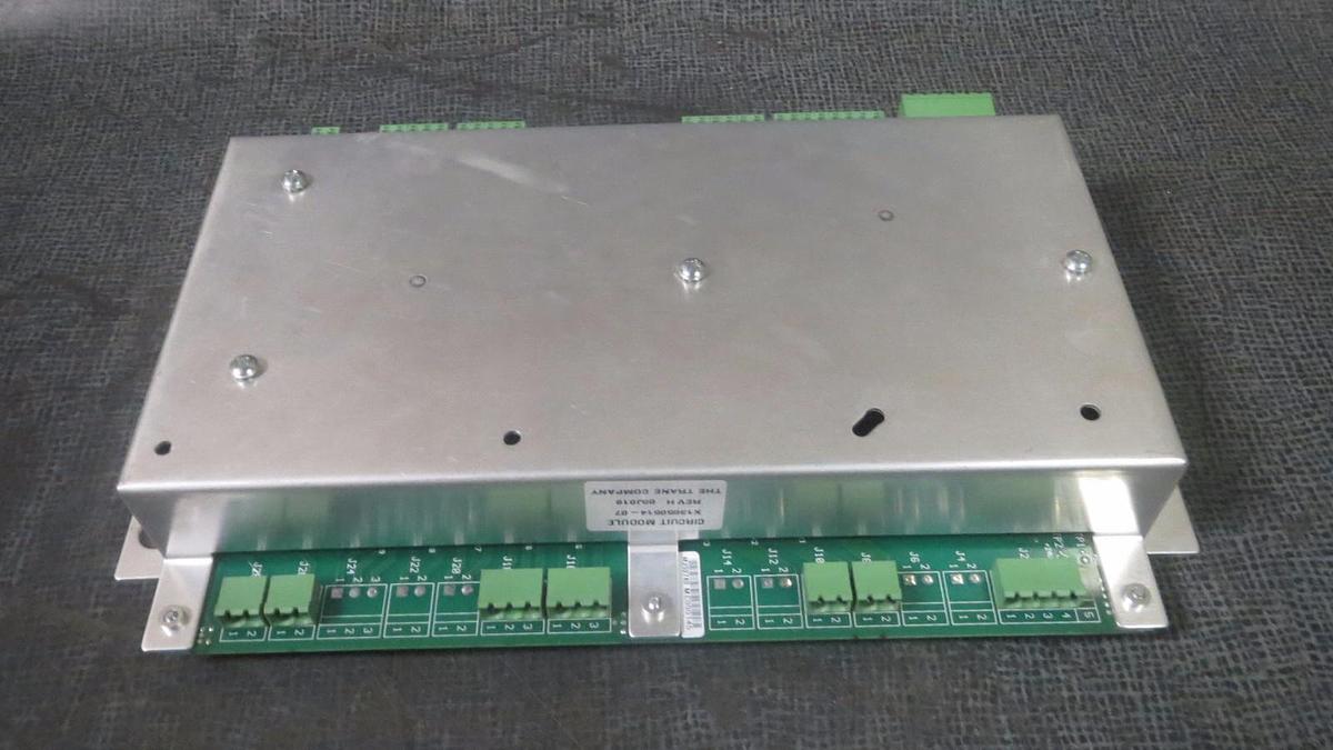 Used TRANE CIRCUIT MODULE MODEL/REVISION: X13650514-07 REV H **WARRANTY INCLUDED**