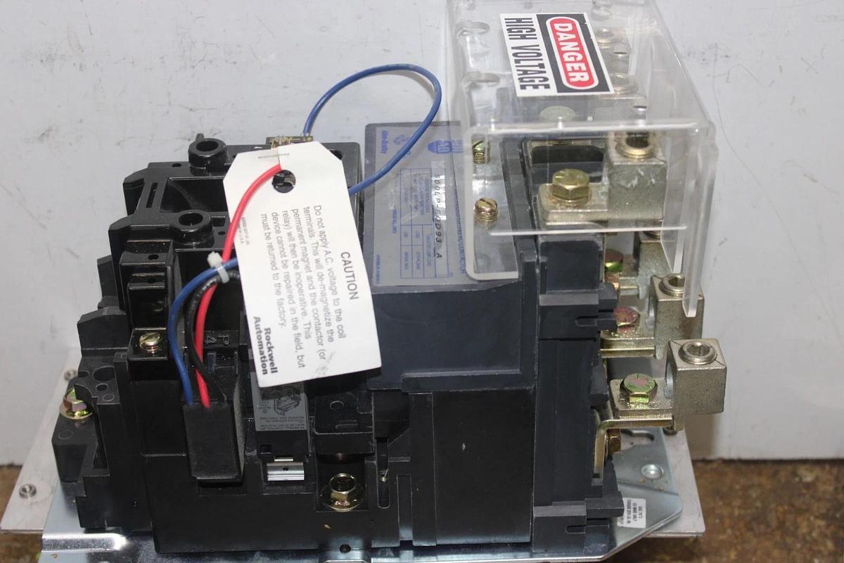 Used ALLEN BRADLEY CONTACTOR 500LP-EOD93 600 VAC 200 AMP 3-POLE 3-PHASE *WARRANTY*