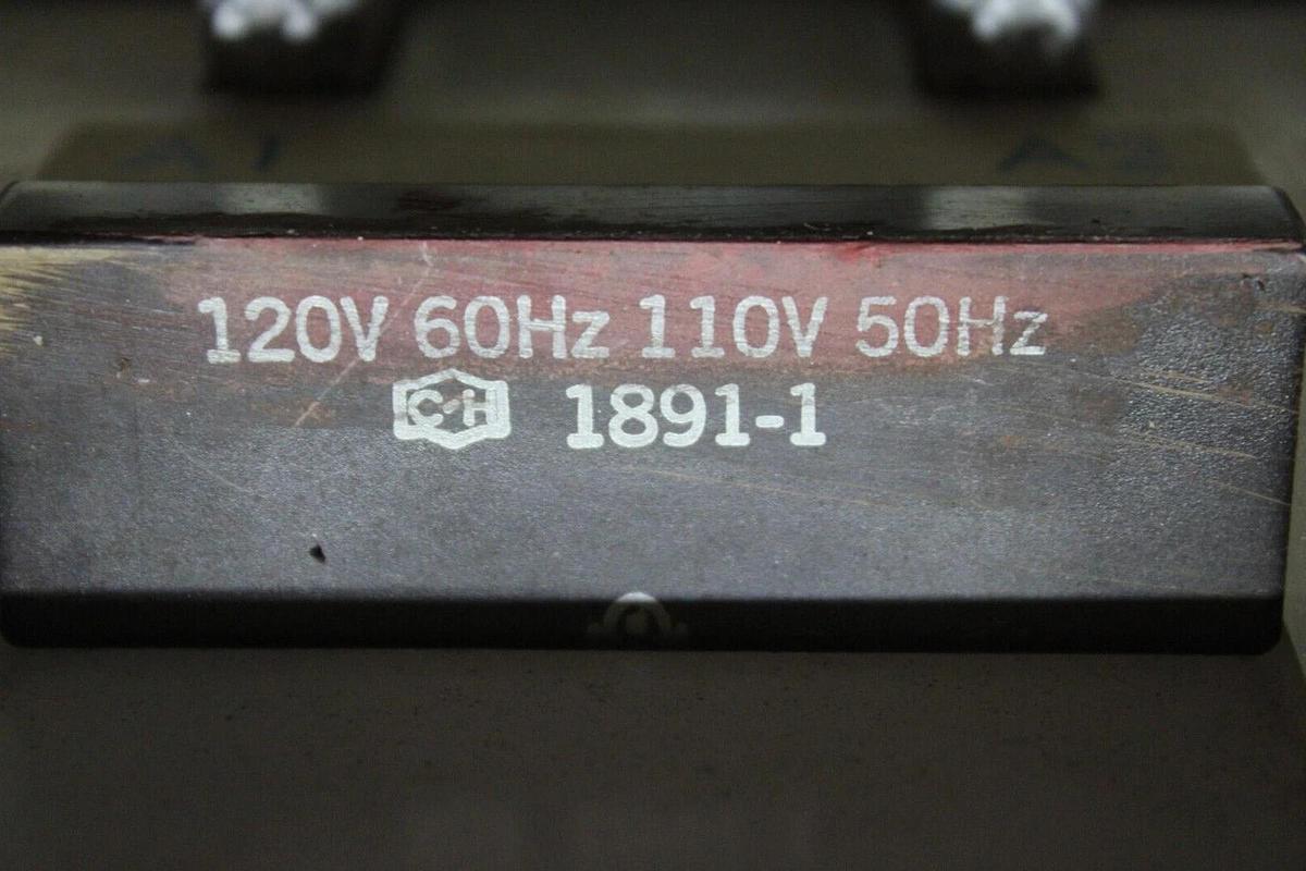 Used CUTLER HAMMER CONTACTOR C825LN6 360 AMP 600 VOLT 3-POLE 3-PHASE COIL: 120 VOLT