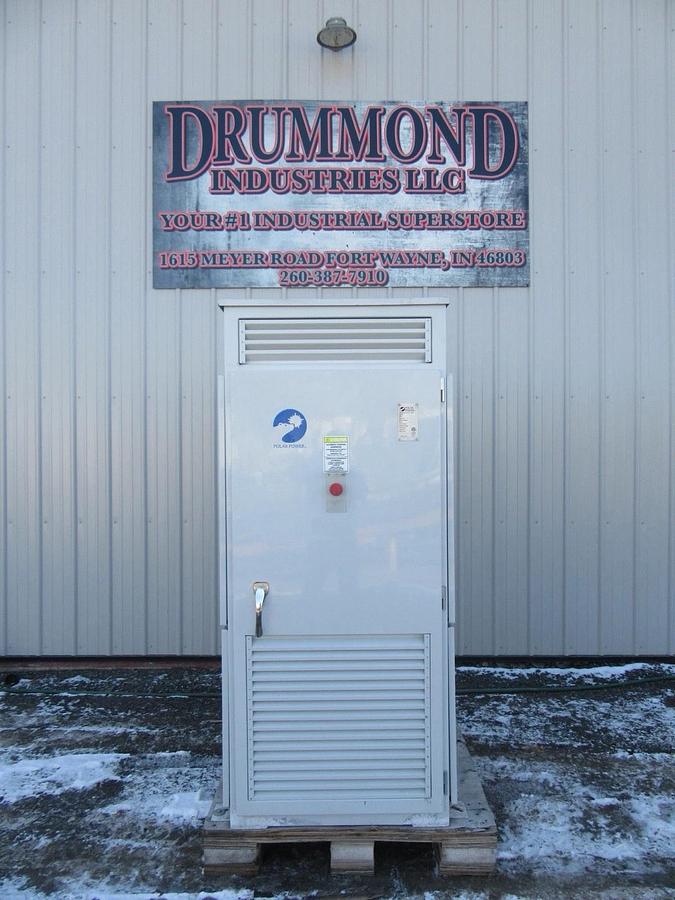 Used POLAR POWER 15KW DC GENERATOR KUBOTA NAT GAS PROPANE 40-60V 63 HRS *VIDEO*