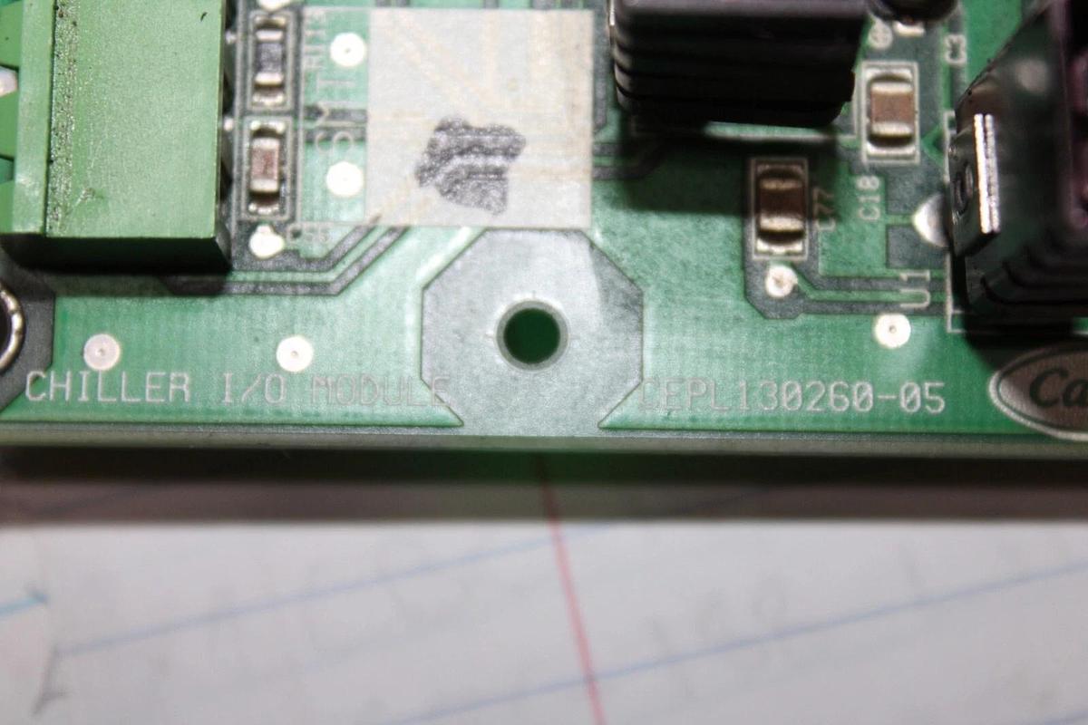 Used CARRIER CHILLER I/O CIRCUIT BOARD CEPL130260-05 CEBD430260-06 REV. A